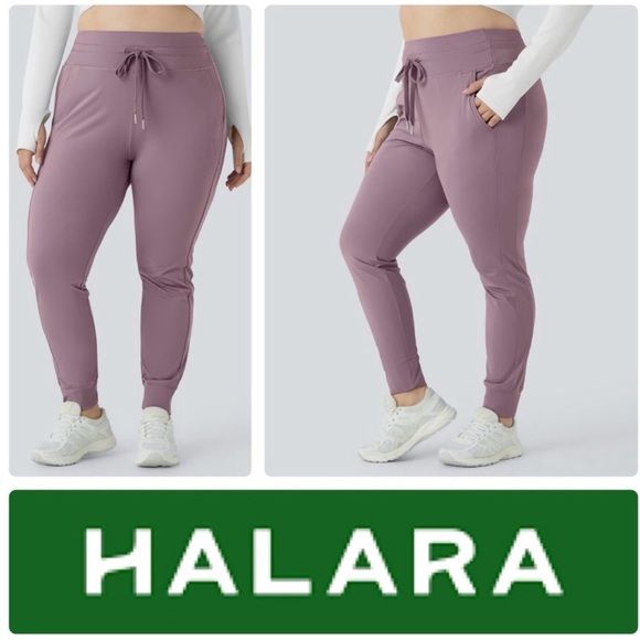 HALARA Lavender Jogger Pants 3X NWOT - Picture 5 of 13